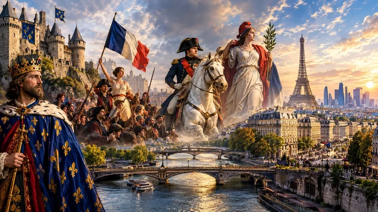 Illustration : Les grandes dates de l’histoire de France