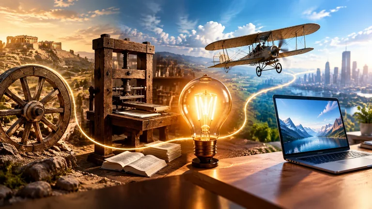 Illustration : Les grandes inventions qui ont changé l’Histoire
